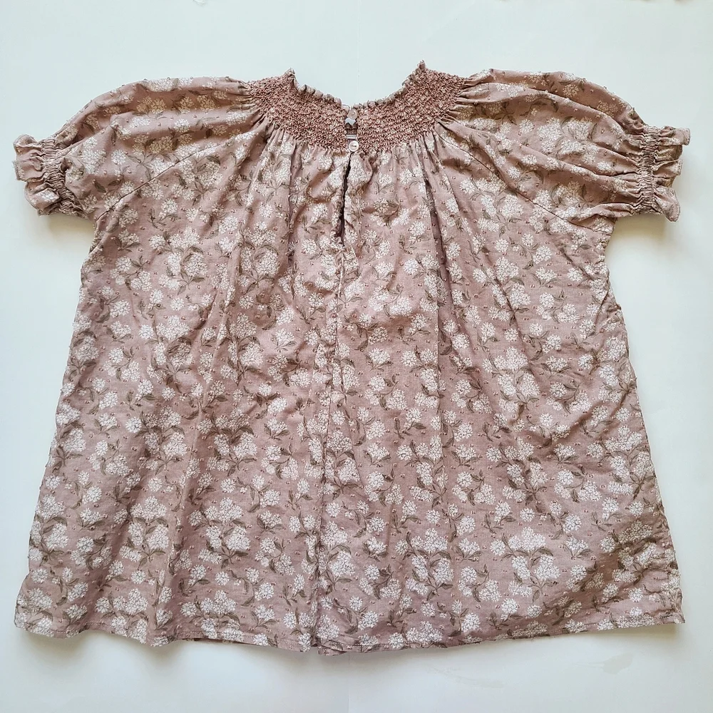 Noralee Maddie Dress In Blush Hydrangea - Picture 4 of 4